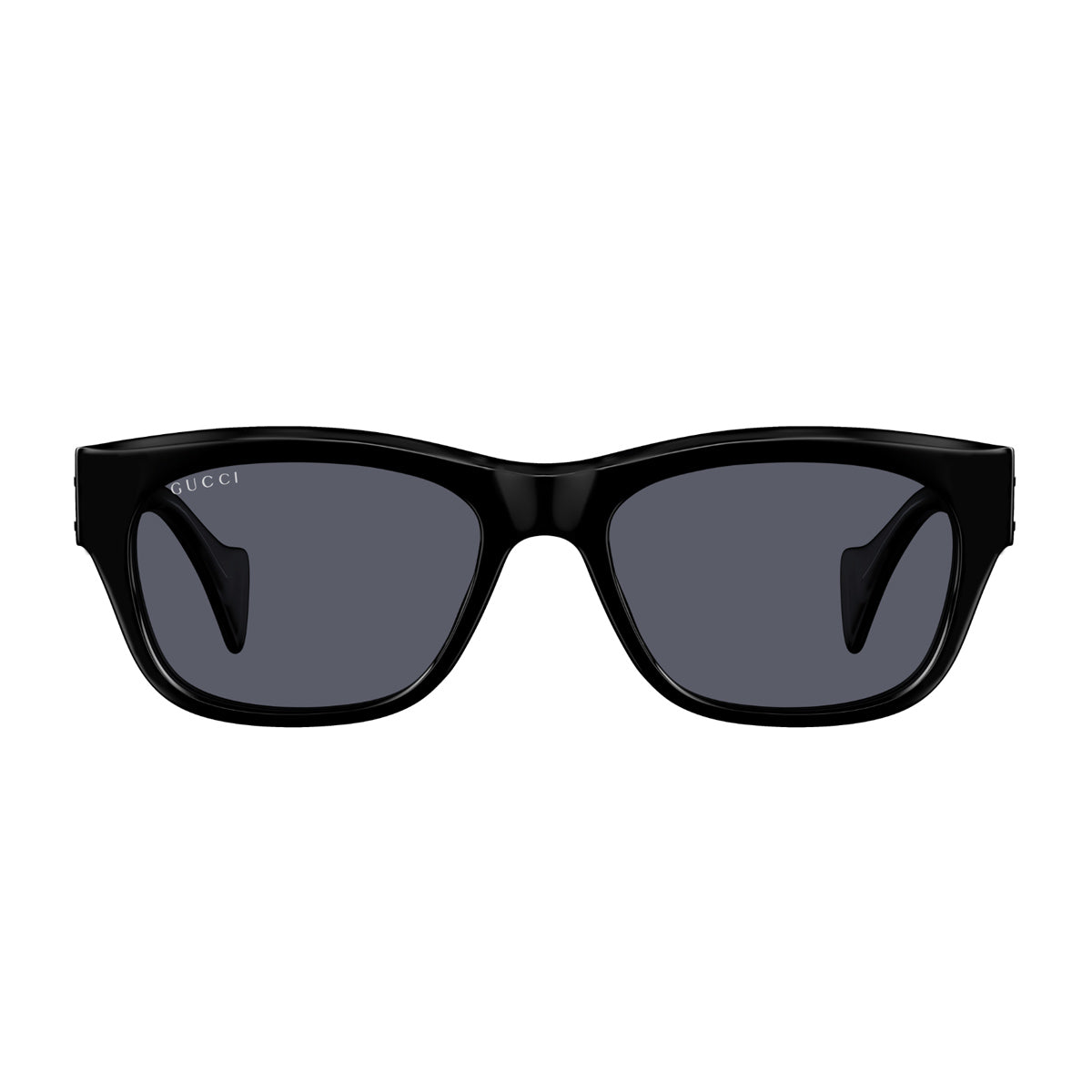 Gucci GG1706S Linea Rivets 001 Black Grey Nero Acetate Occhiali Da Sole