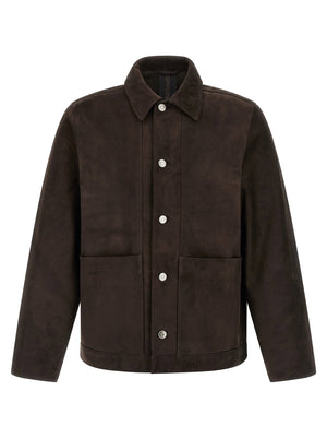 Giorgio Brato Fiore Suede Jacket