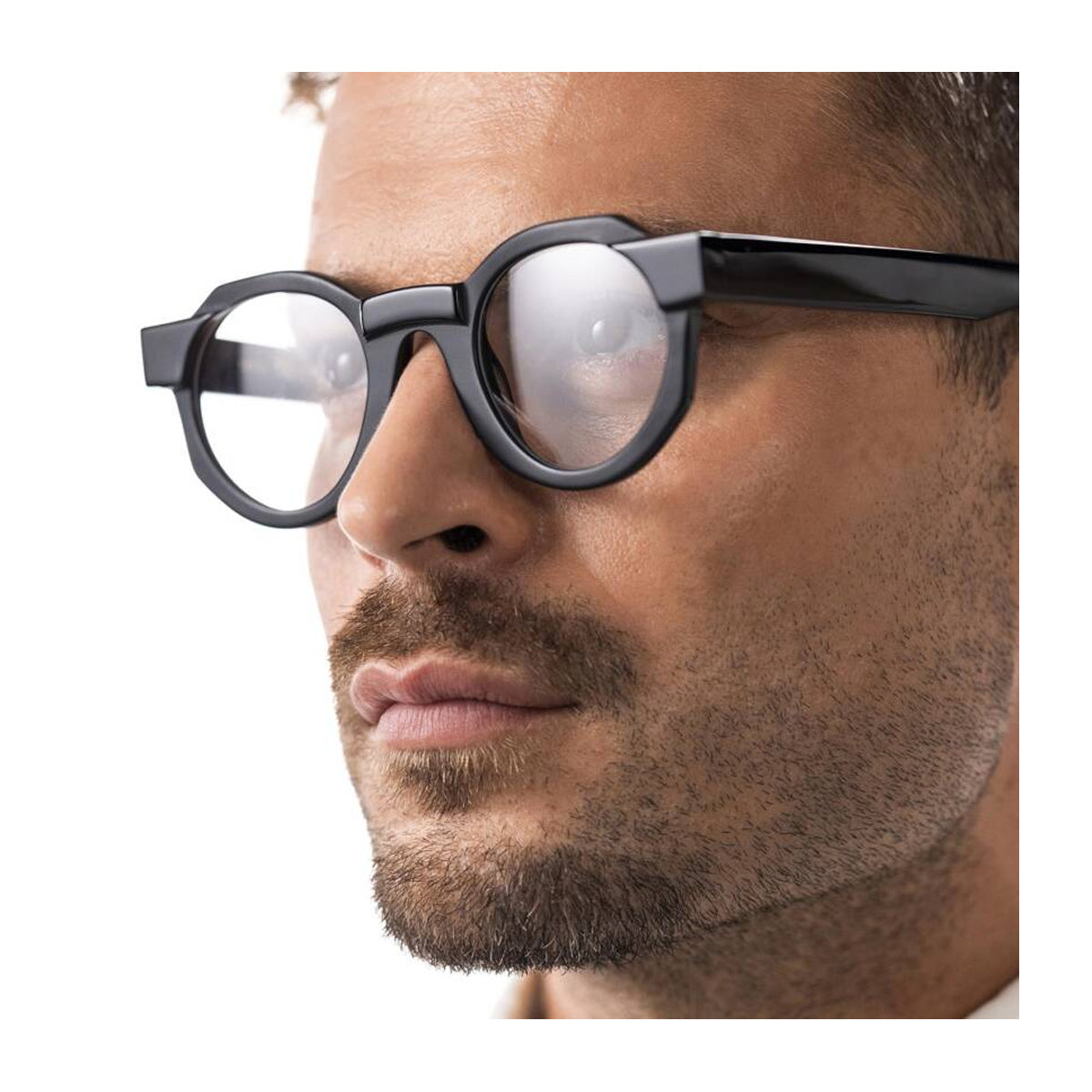 Costantino Toffoli T106 001 Nero Matte Celluloid Occhiali Da Vista