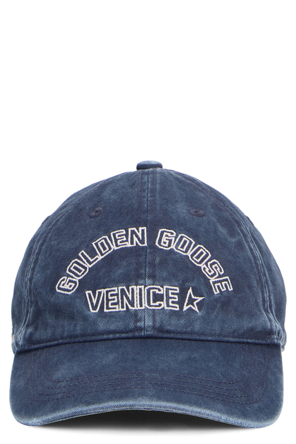 Baseball Cap Navy Blue Cotton Hat