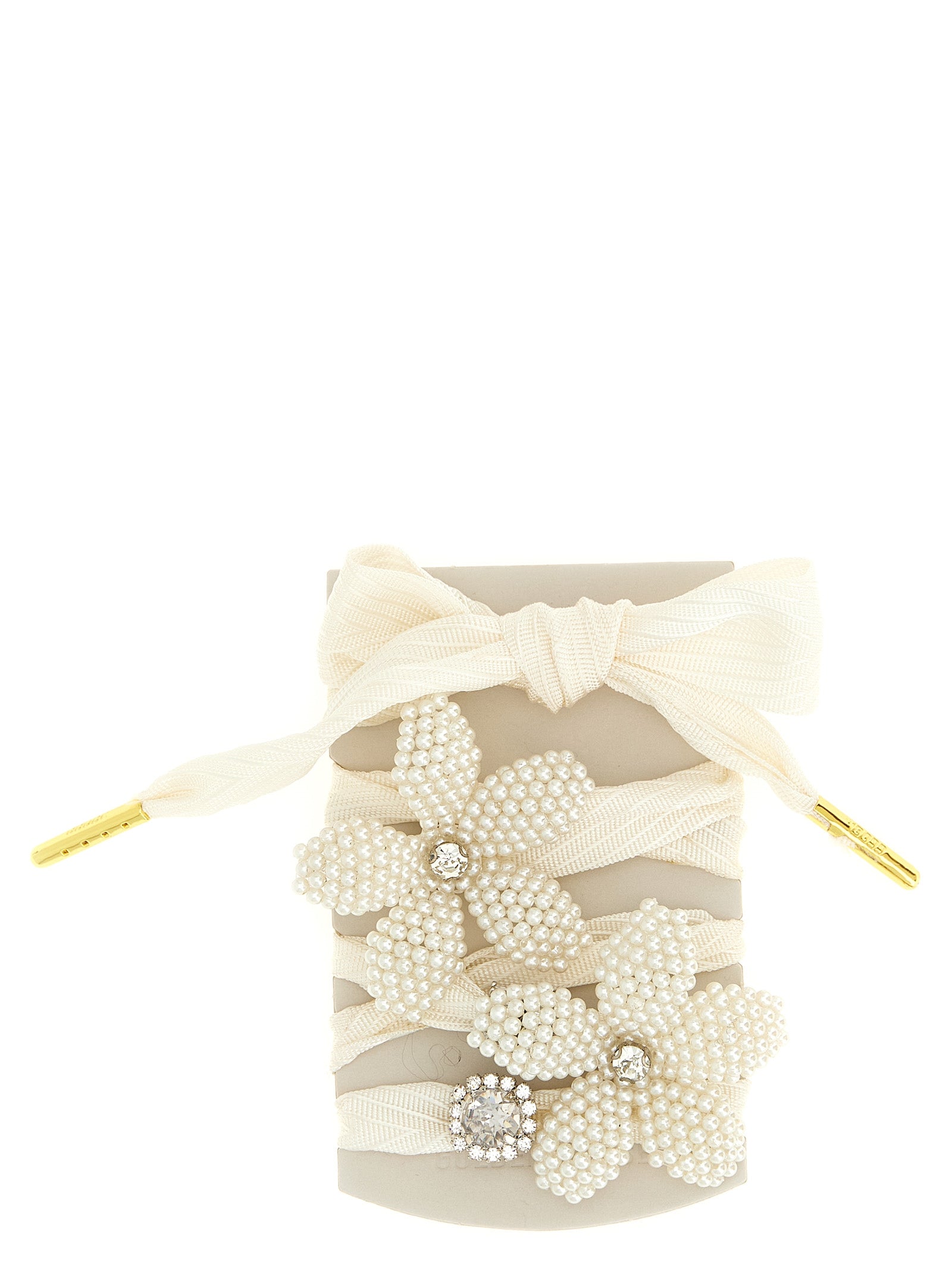 Skin Sparkling laces White Viscose Jewelry