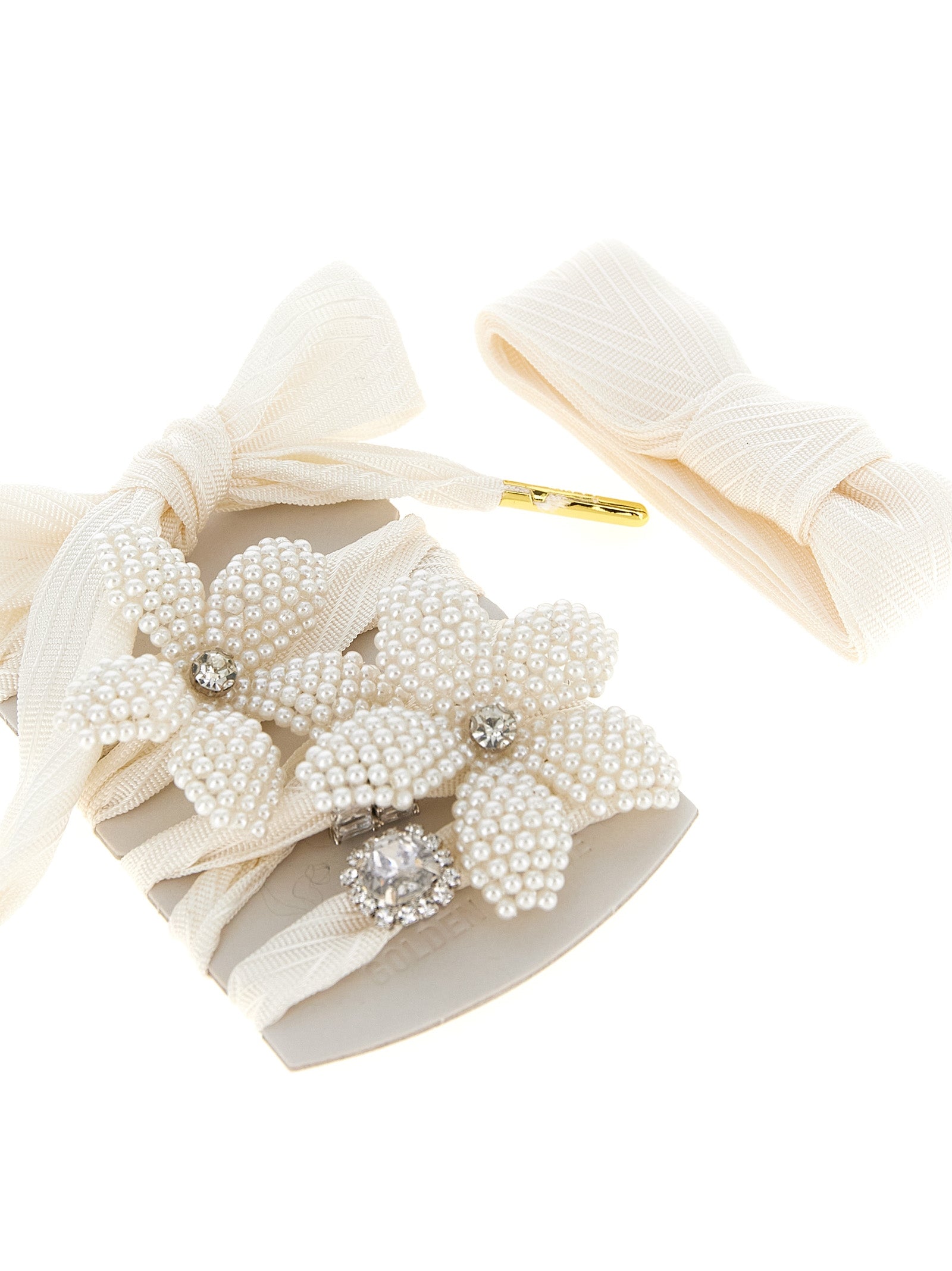 Skin Sparkling laces White Viscose Jewelry