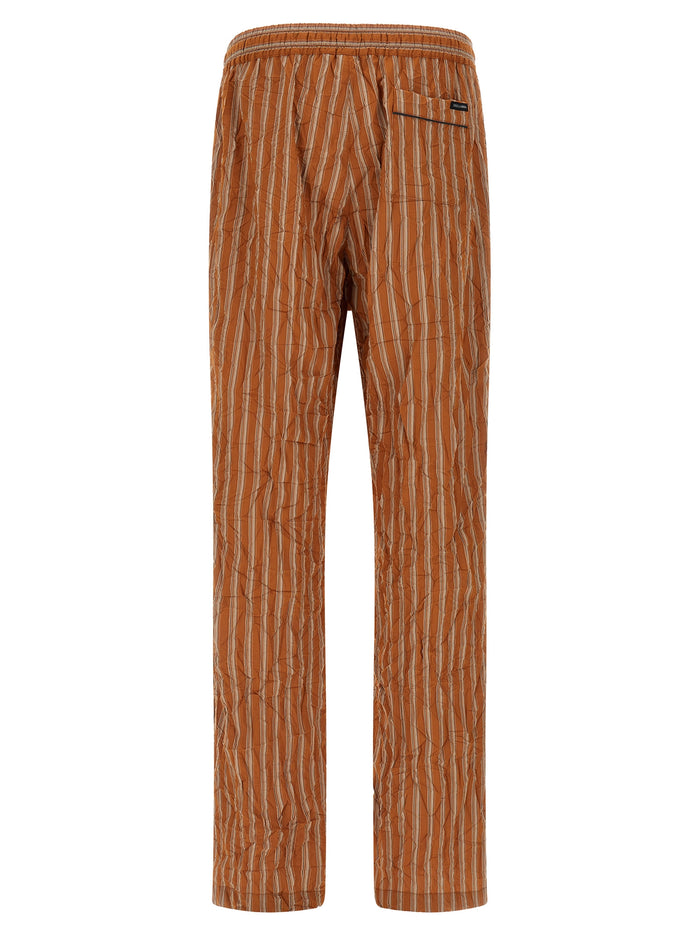 Vanity pants Brown Viscose Polyamide Silk