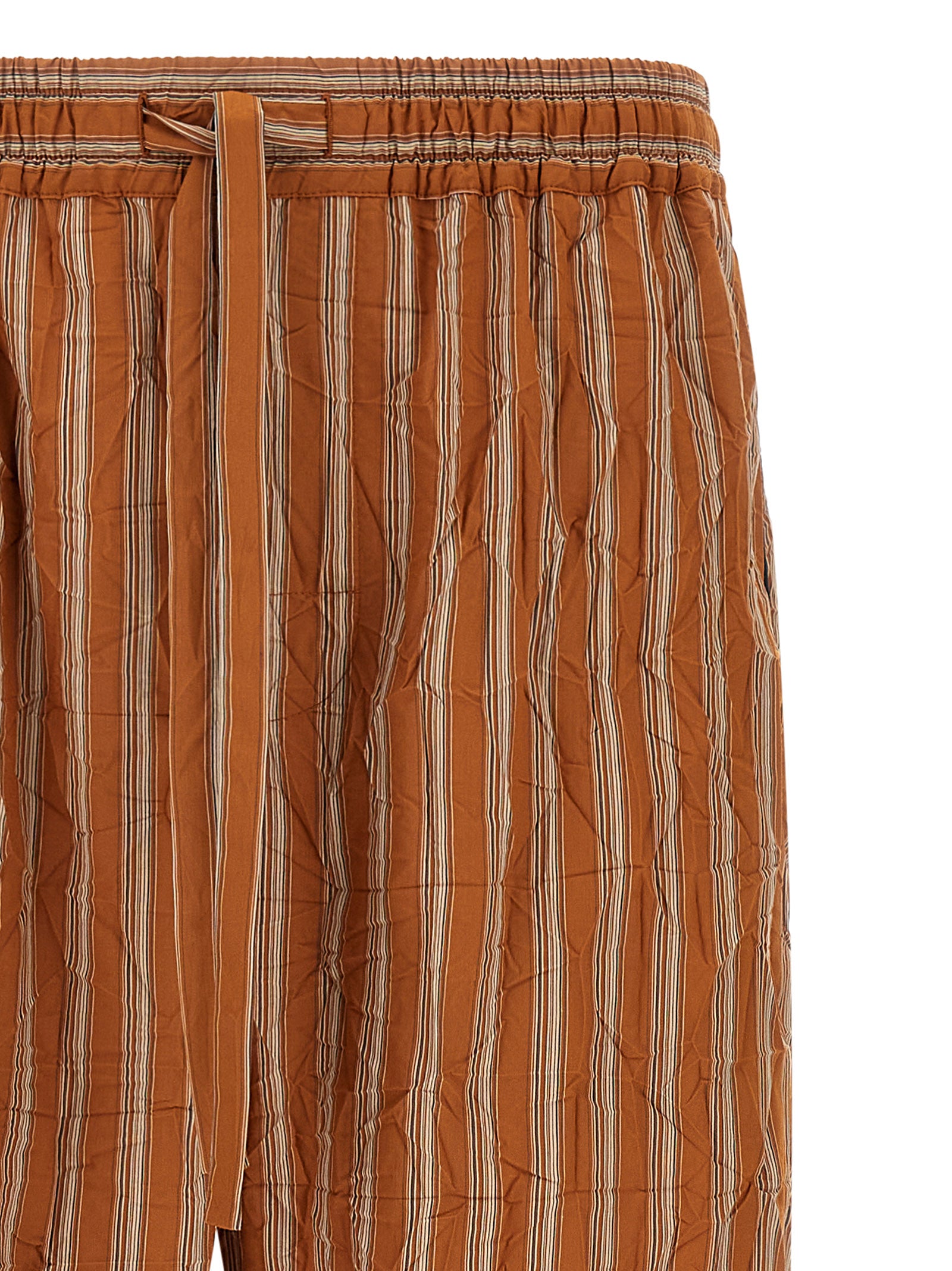 Vanity pants Brown Viscose Polyamide Silk