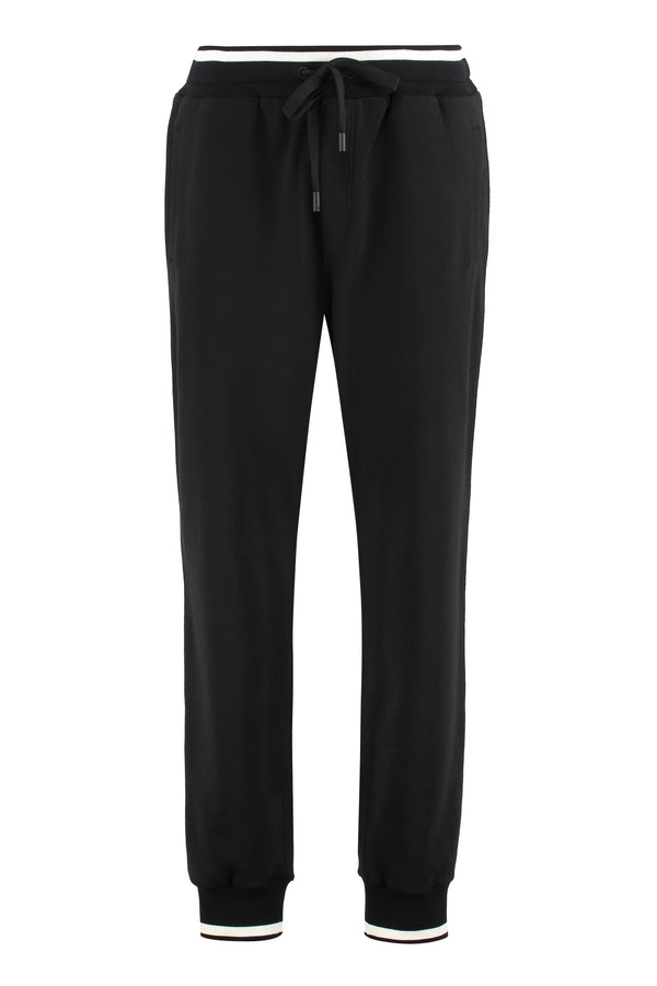 Track Pants Cotton Black