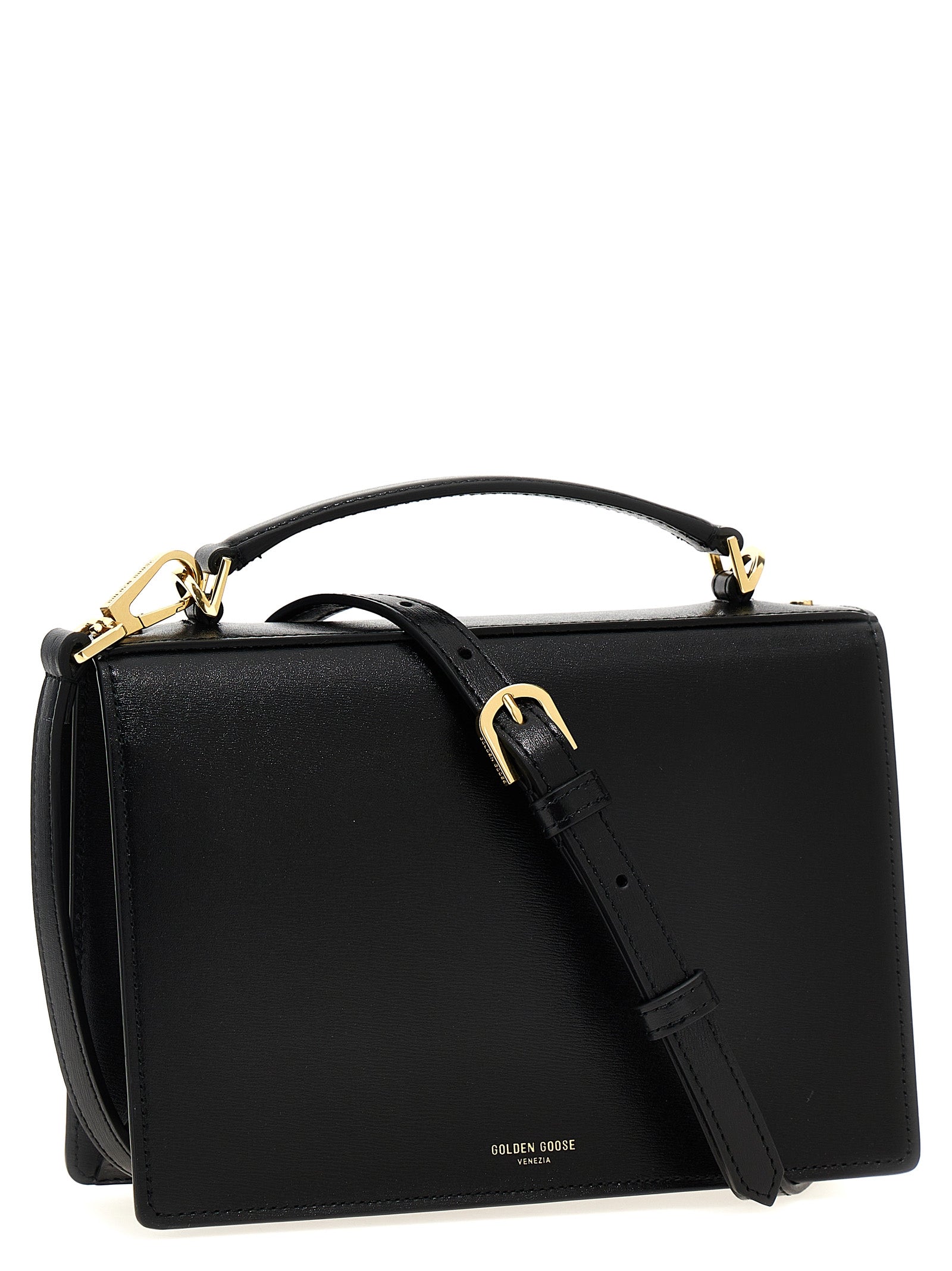 Venezia handbag Black Cow Leather (bos Taurus) Hand Bags