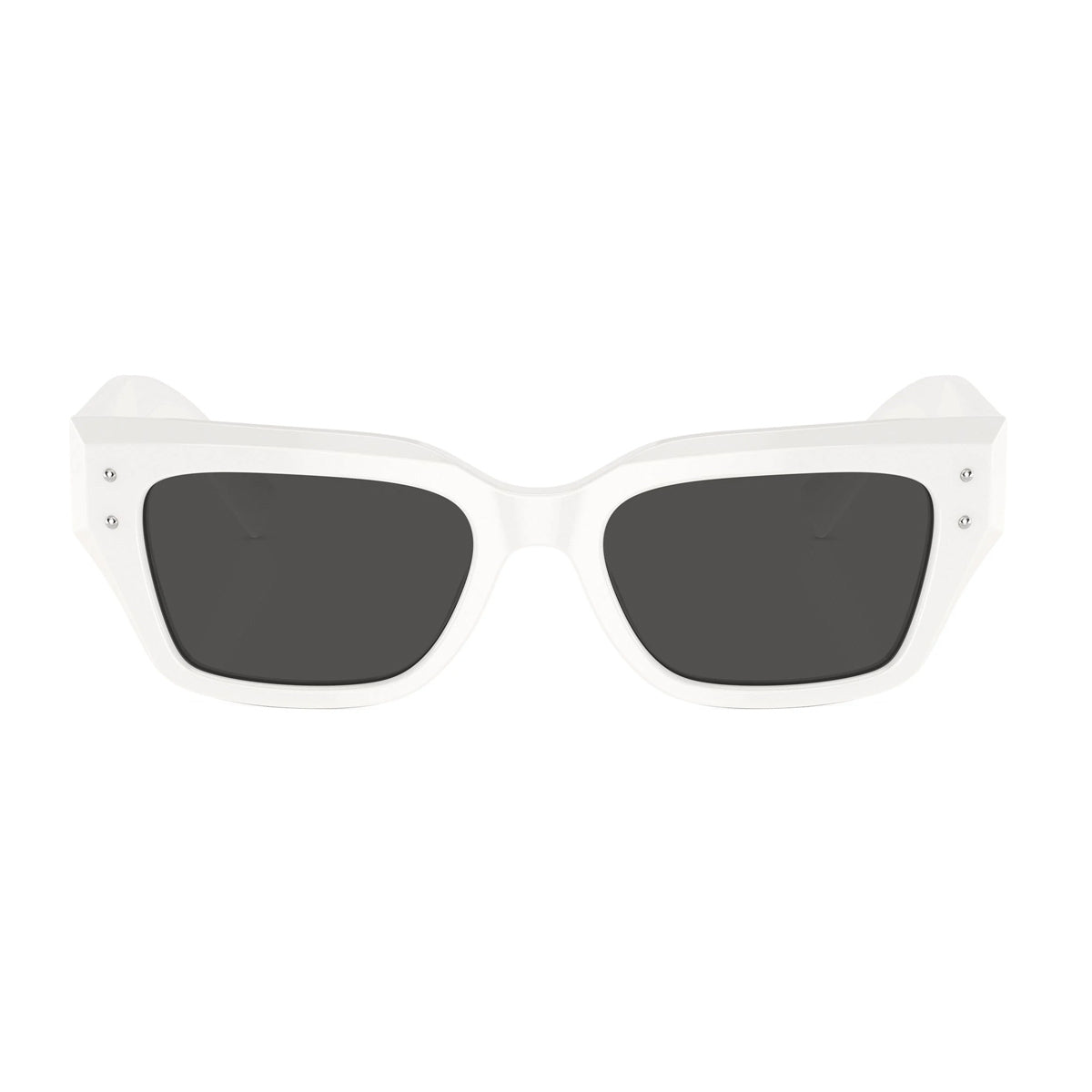 DG4462 Linea DG SHARPED 331287 White Bianco Acetate Occhiali Sole