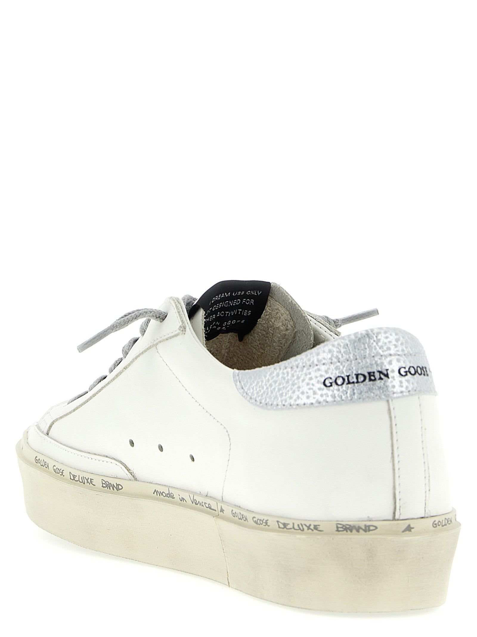 Hi-Star sneakers Silver Cow Leather Goat