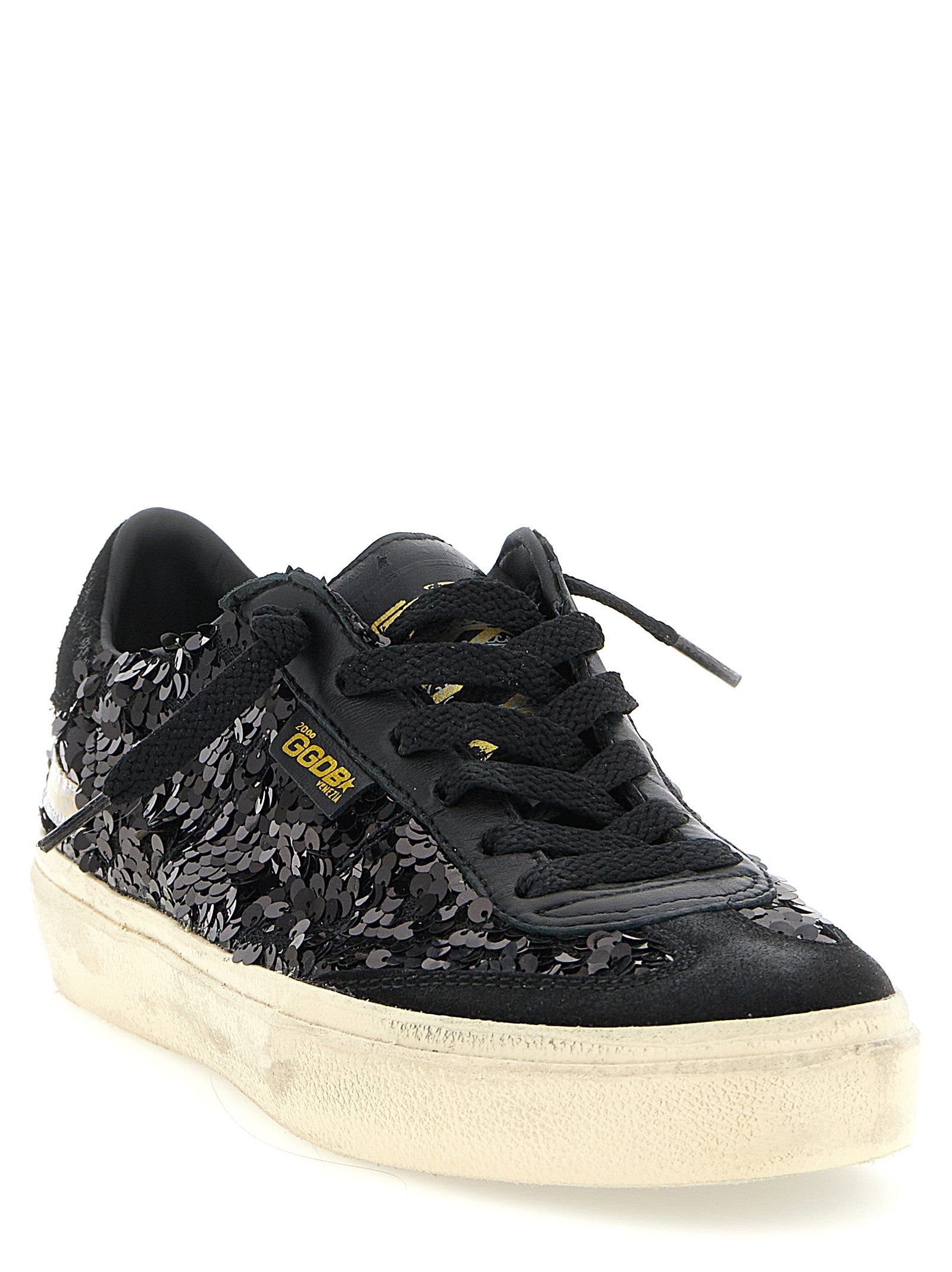 Soul Star Sneakers Black Leather Pet Polyester