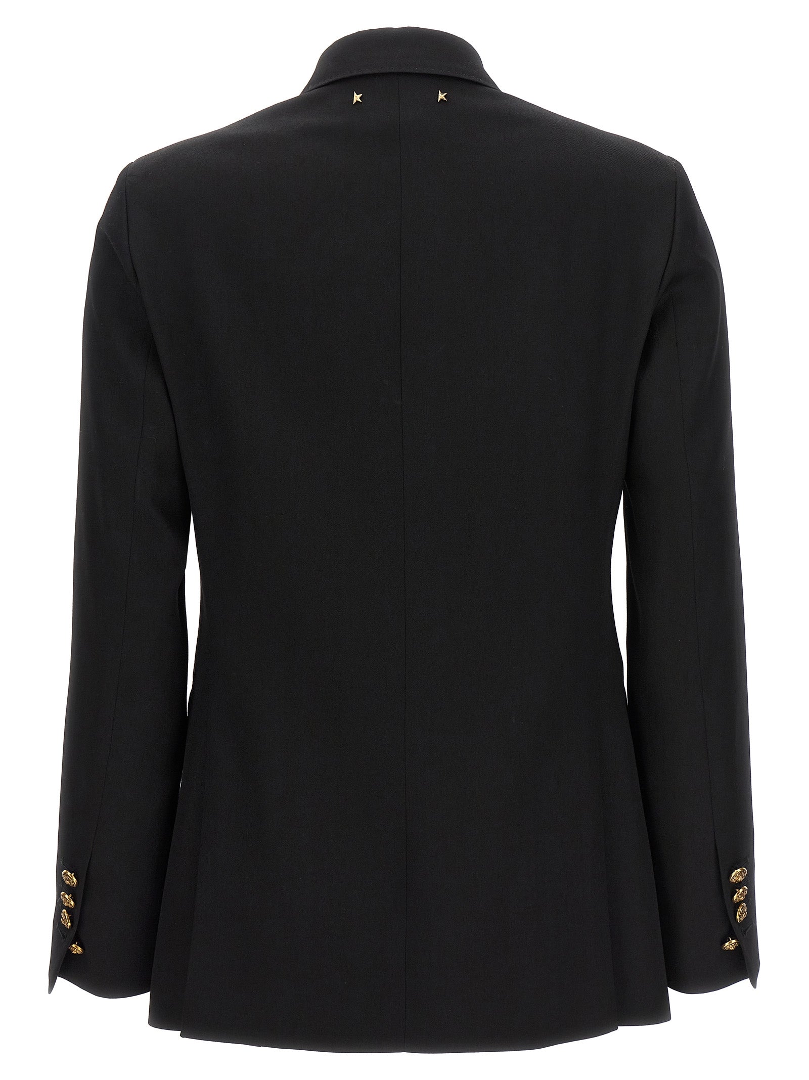 Diva blazer Black Virgin Wool Blazer, Suits