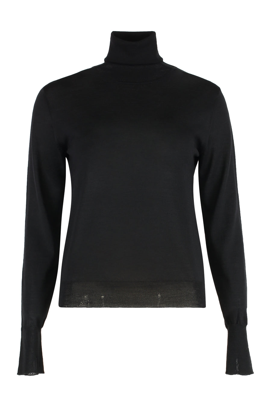 Dilara Virgin Wool Turtleneck Sweater Black