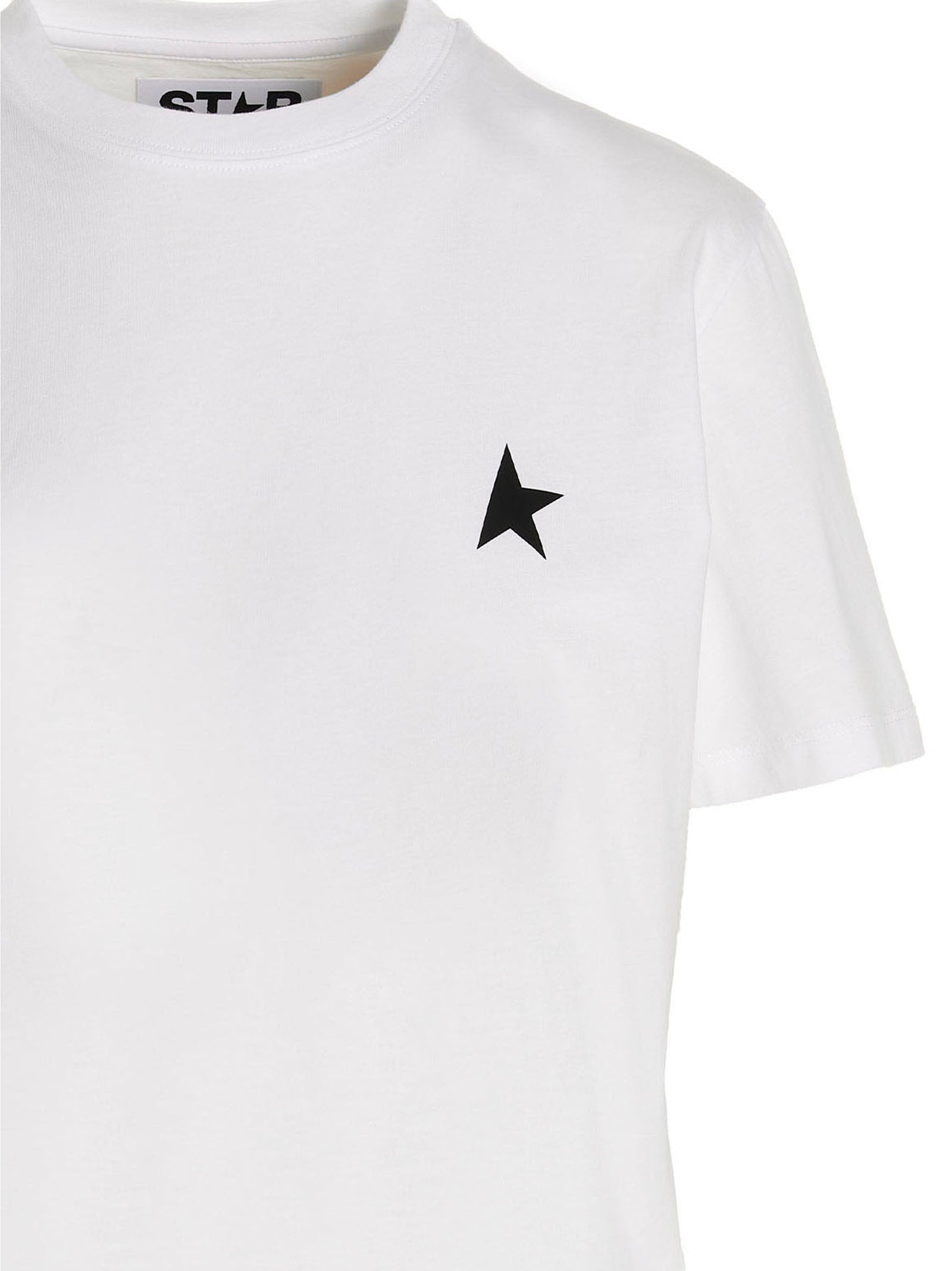 Star T-shirt White Cotton