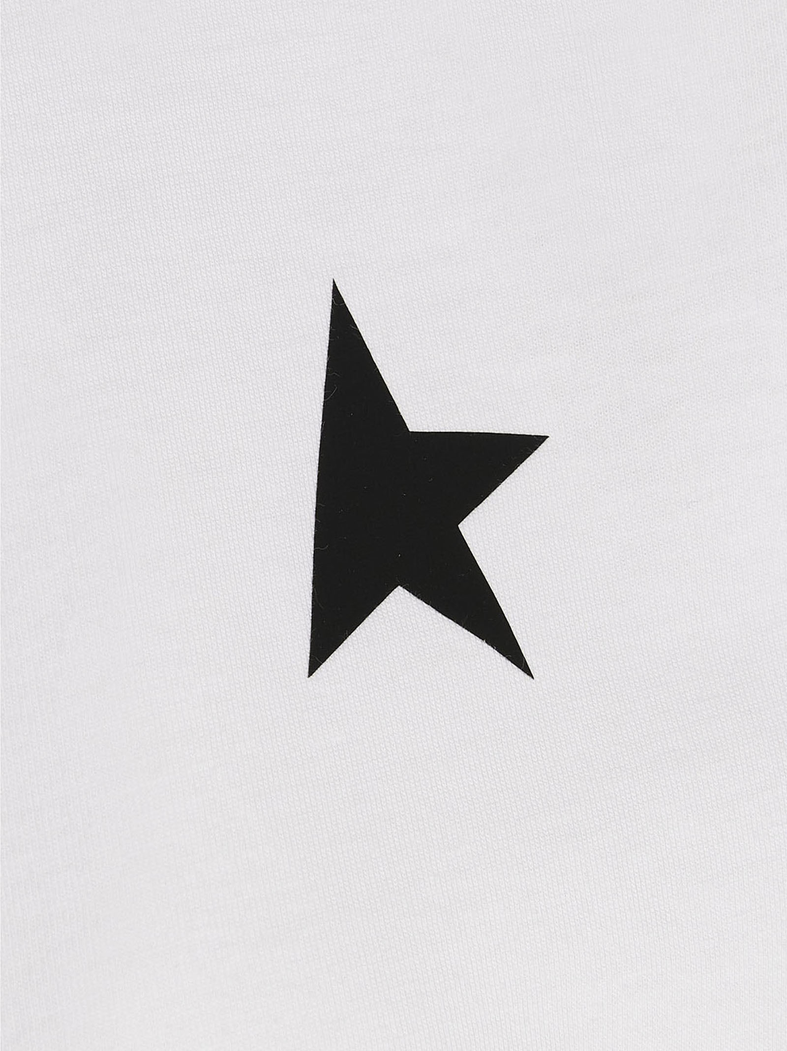 Star T-shirt White Cotton