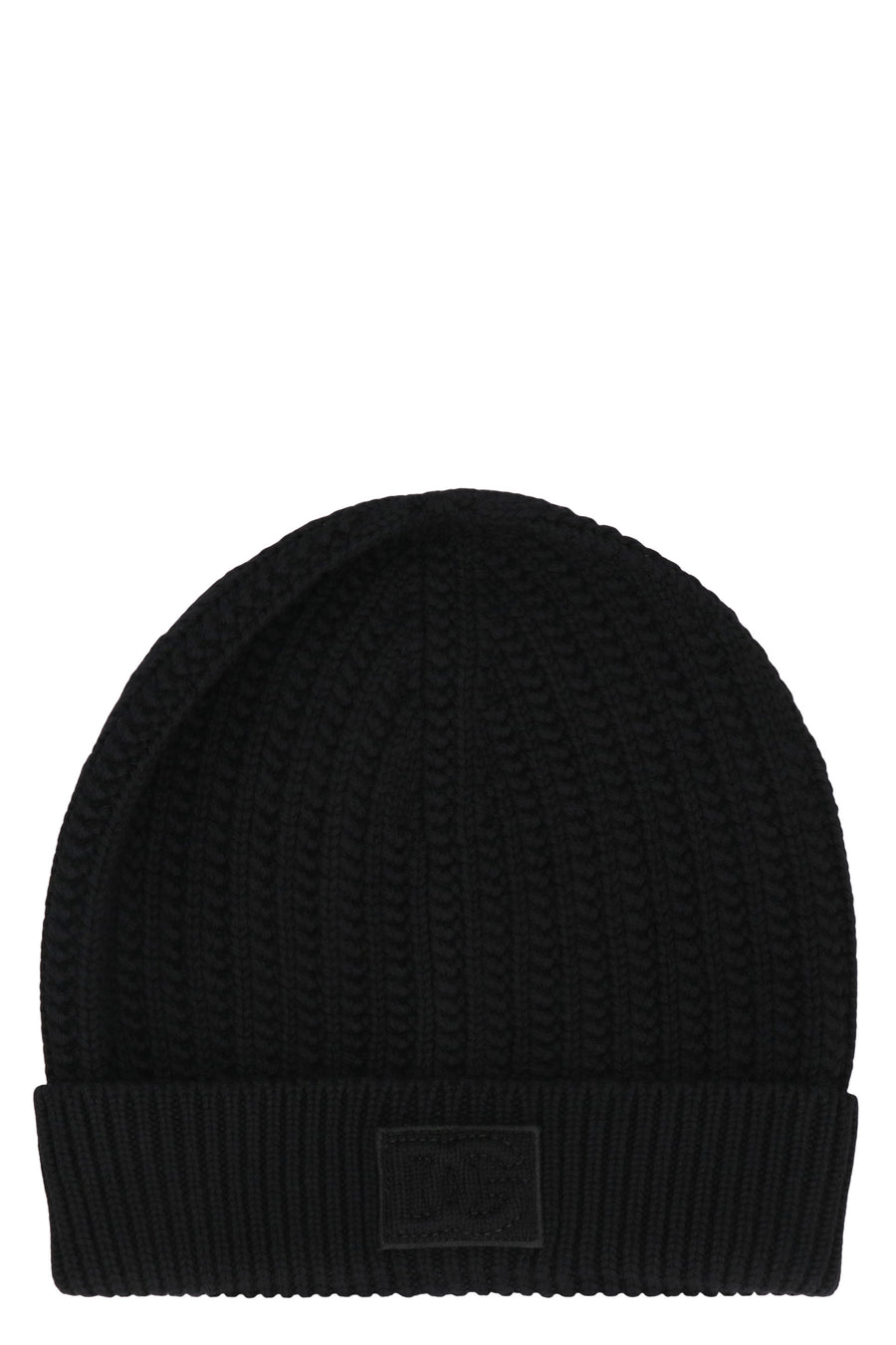 Black Wool Beanie Virgin Hat