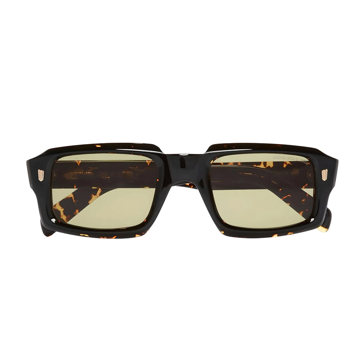Cutler And Gross 9495 02 Black on Havana Marrone Acetate Occhiali Sole