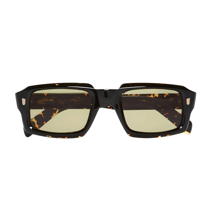 Cutler And Gross 9495 02 Black on Havana Marrone Acetate Occhiali Sole