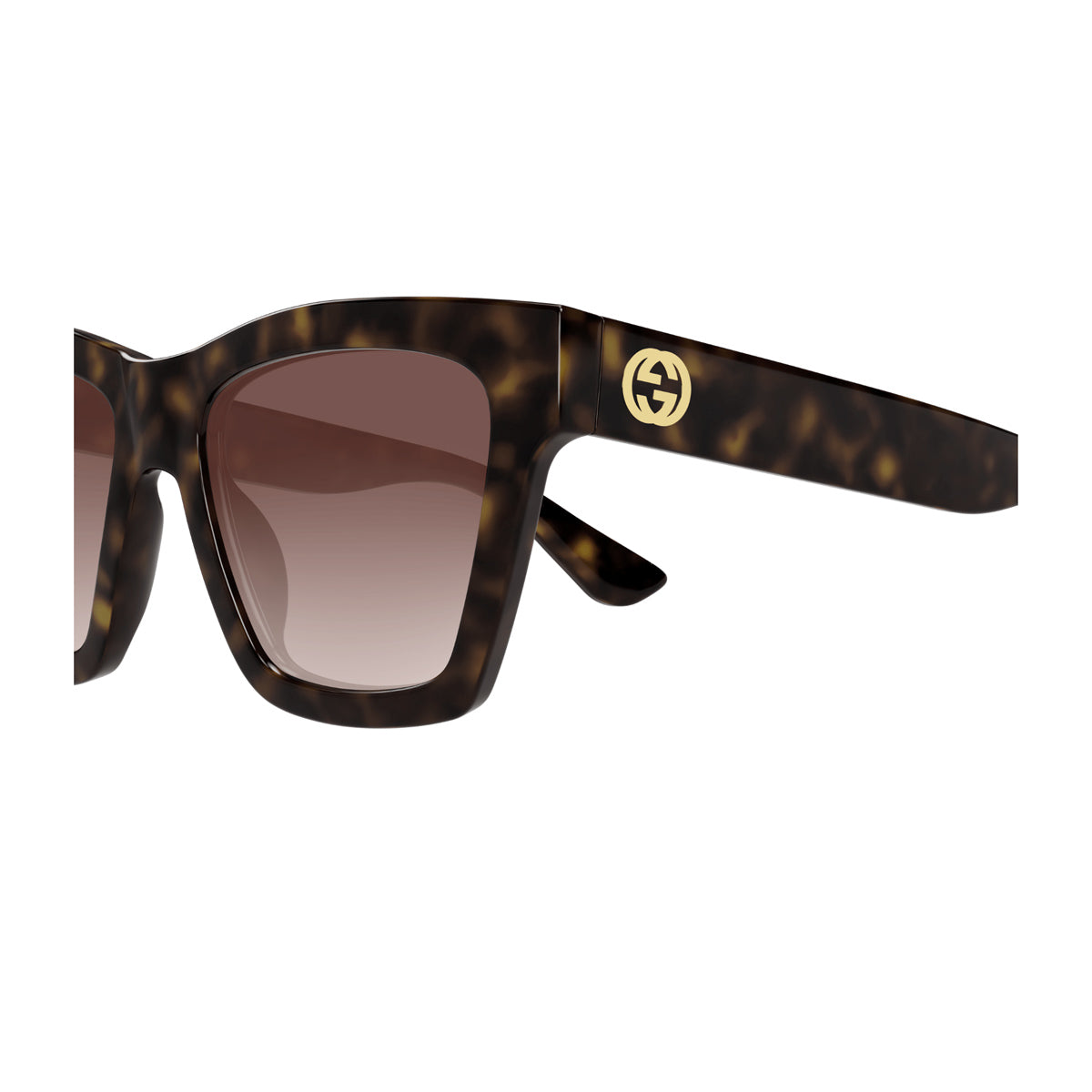 Gucci GG1714S Linea GG Logo 002 Havana Brown Marrone Acetate Occhiali Da Sole