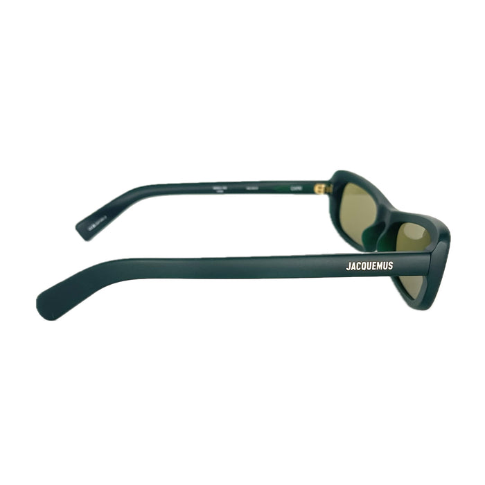 Jacquemus Les lunettes Capri JAC55 C3 matte green Verde Acetate Occhiali Sole