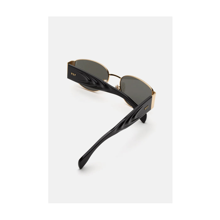 Retrosuperfuture X BLACK Gold Nero Acetate/ Metal Occhiali Da Sole