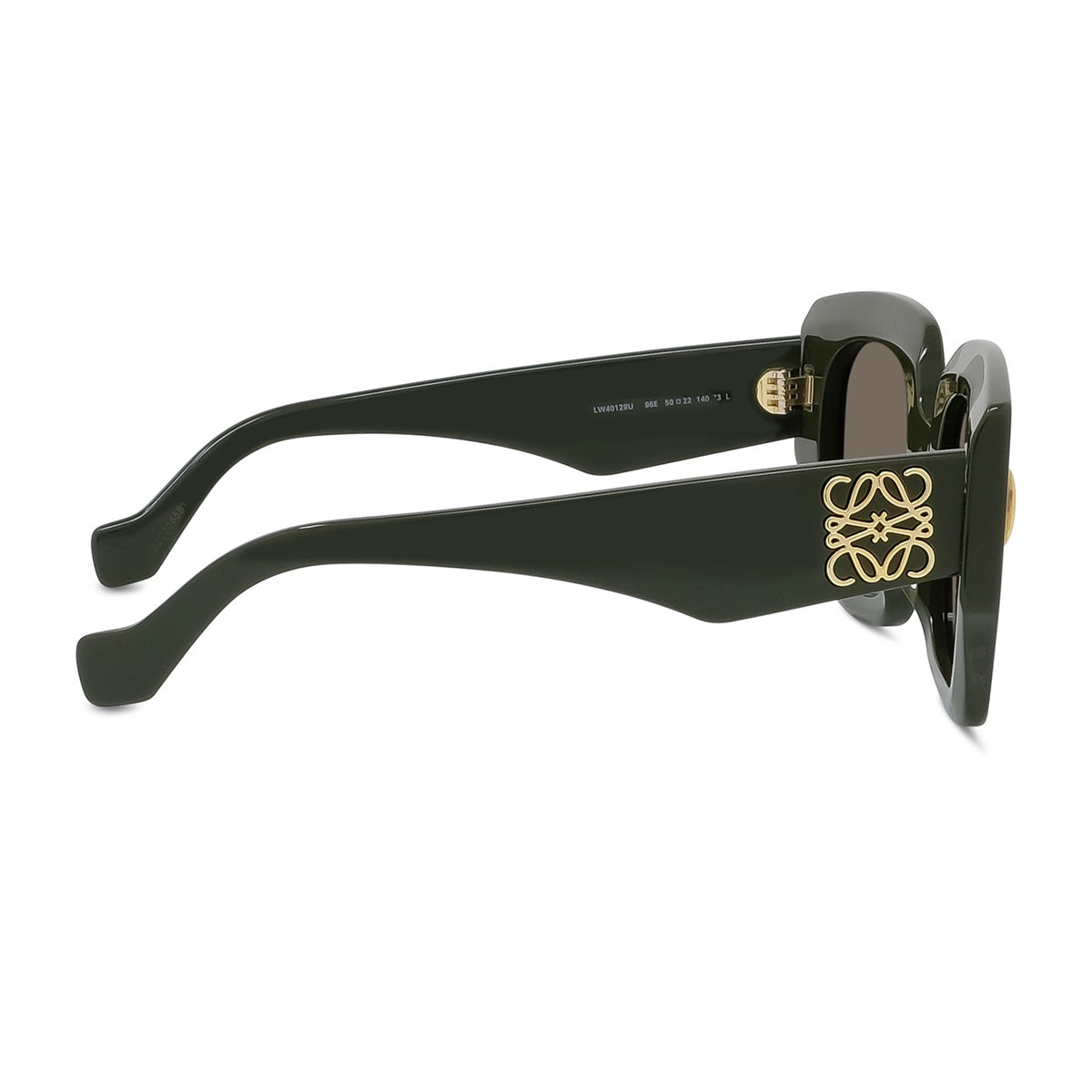 Loewe LW40129U Anagram 96E Green Verde Acetate Occhiali Da Sole