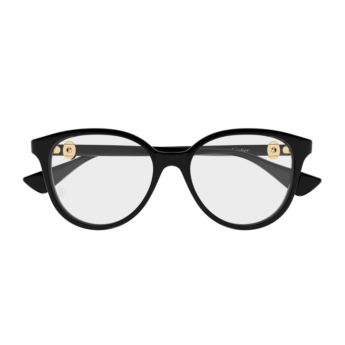 Cartier CT0643O C de 001 Black Nero Recycled Acetate Occhiali Da Vista