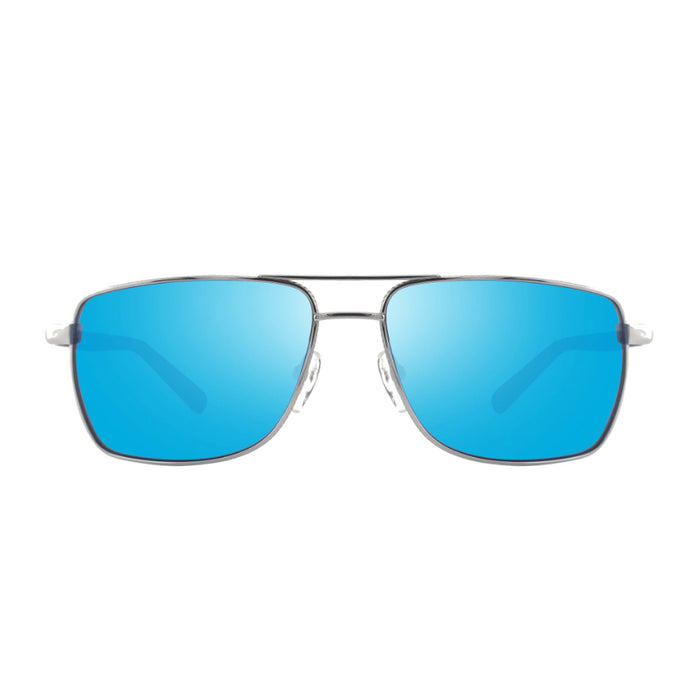 Revo RE1244 Ray 03 Chrome-Polarized Argento Acetate/metal Occhiali Da Sole