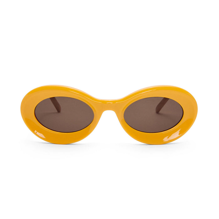 LW40110U 39e Arancione Celluloid Occhiali Sole
