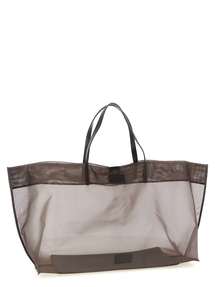 Christos large shopping bag Brown Polyamide Tote