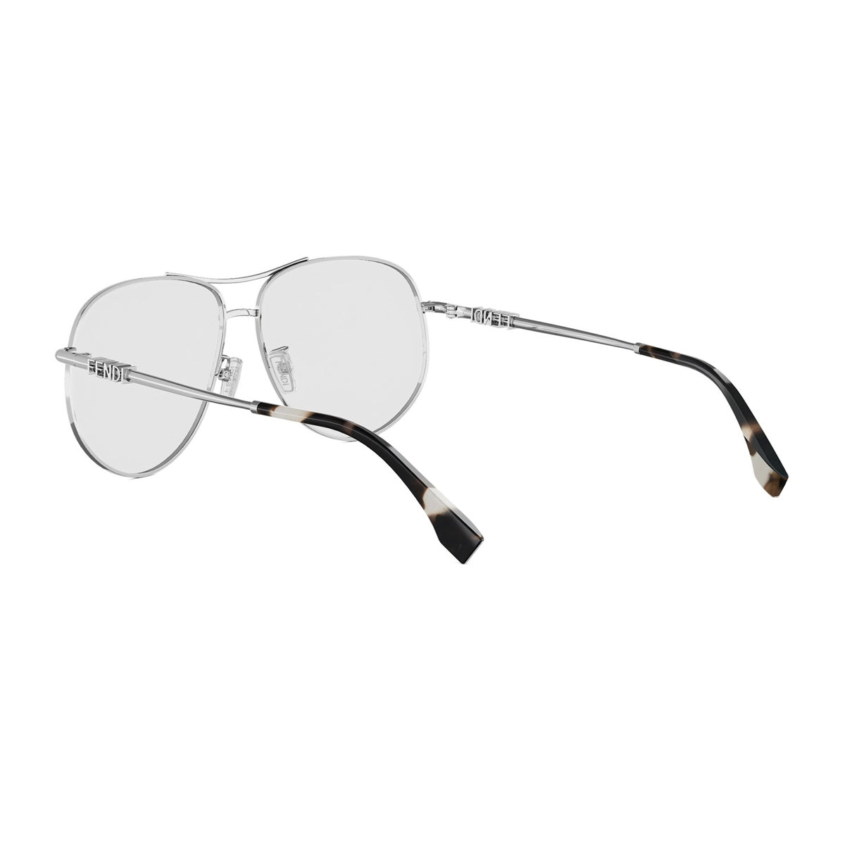 Fendi FE50142U Fendigraphy 016 Argento Metal Occhiali Da Vista