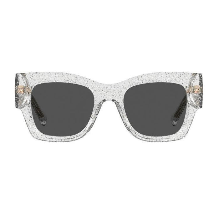 Cf 7023-s MXV-IR GLITTER SLVR Trasparente Acetate Occhiali Sole