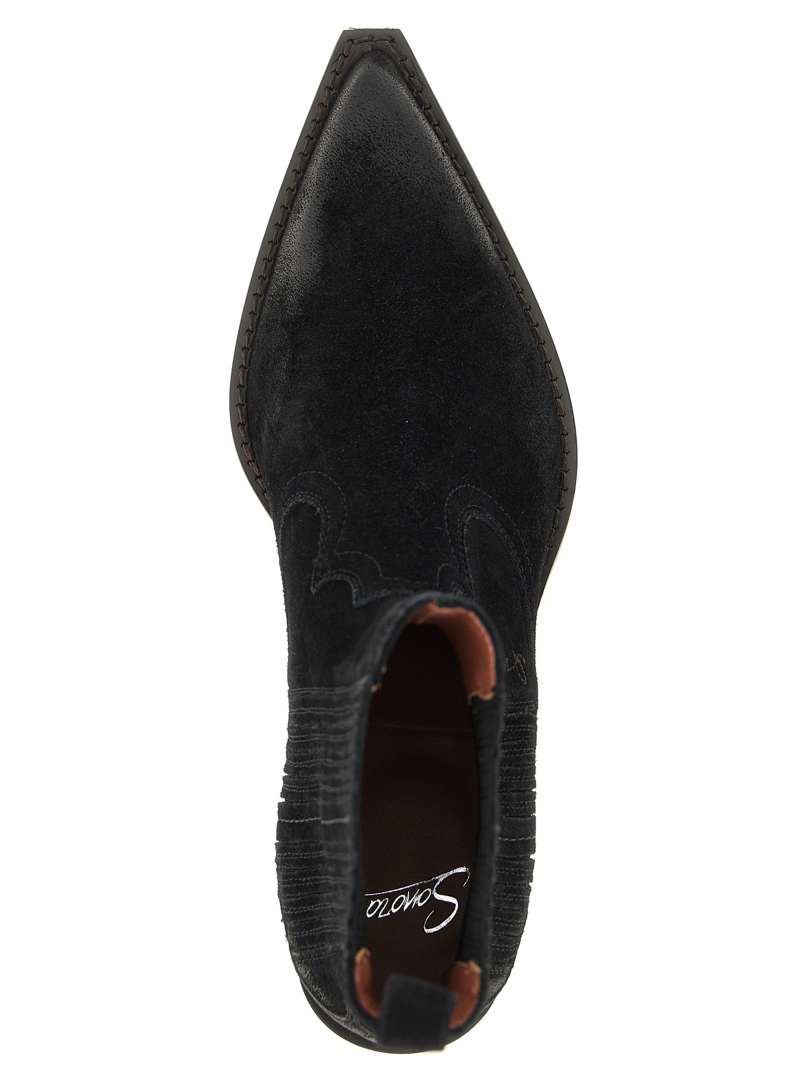 Hernan Ankle Boots Black Calfskin Leather (bos Taurus) Boots