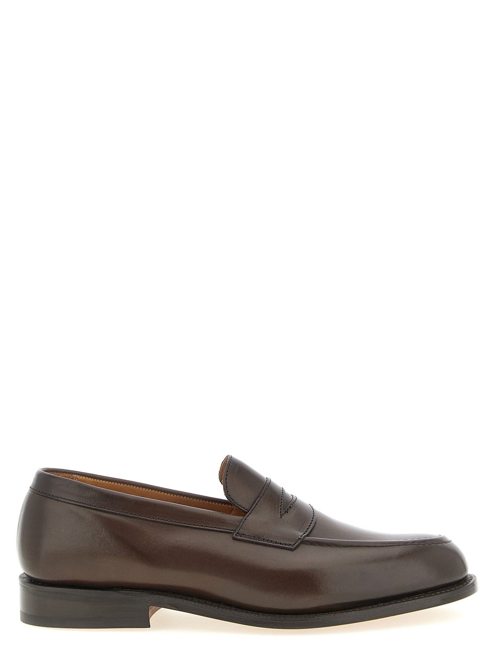 Havard loafers Brown Leather Lace Up Shoes