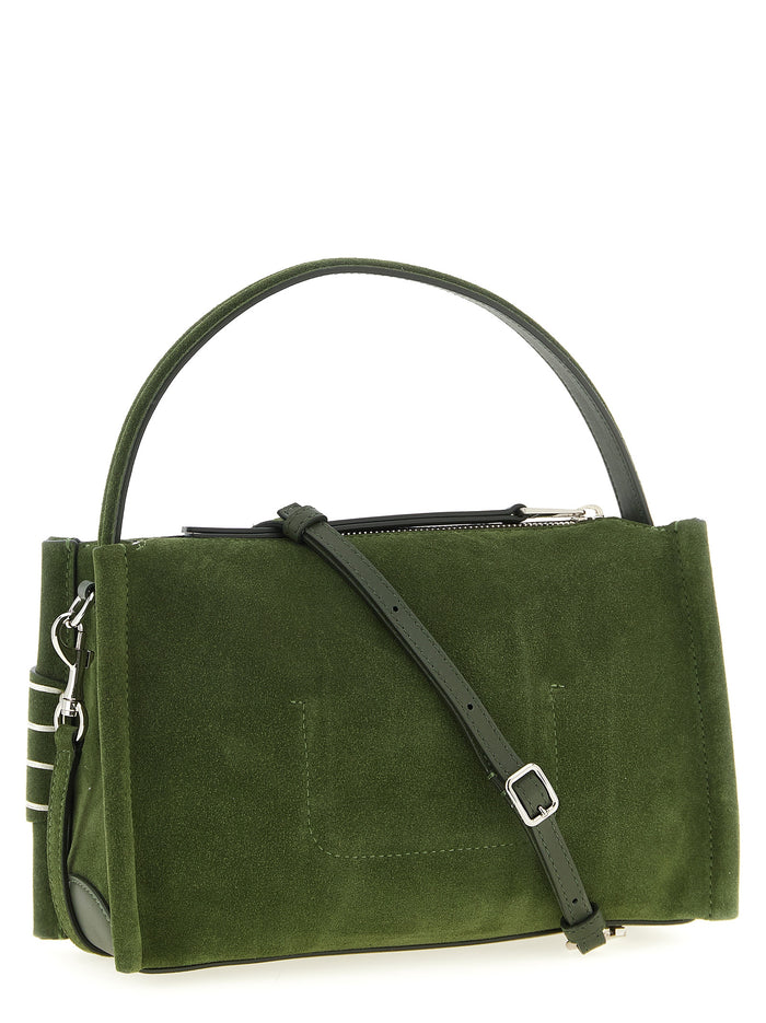 Loafer small handbag Green Calfskin Leather (bos Taurus) Hand Bags