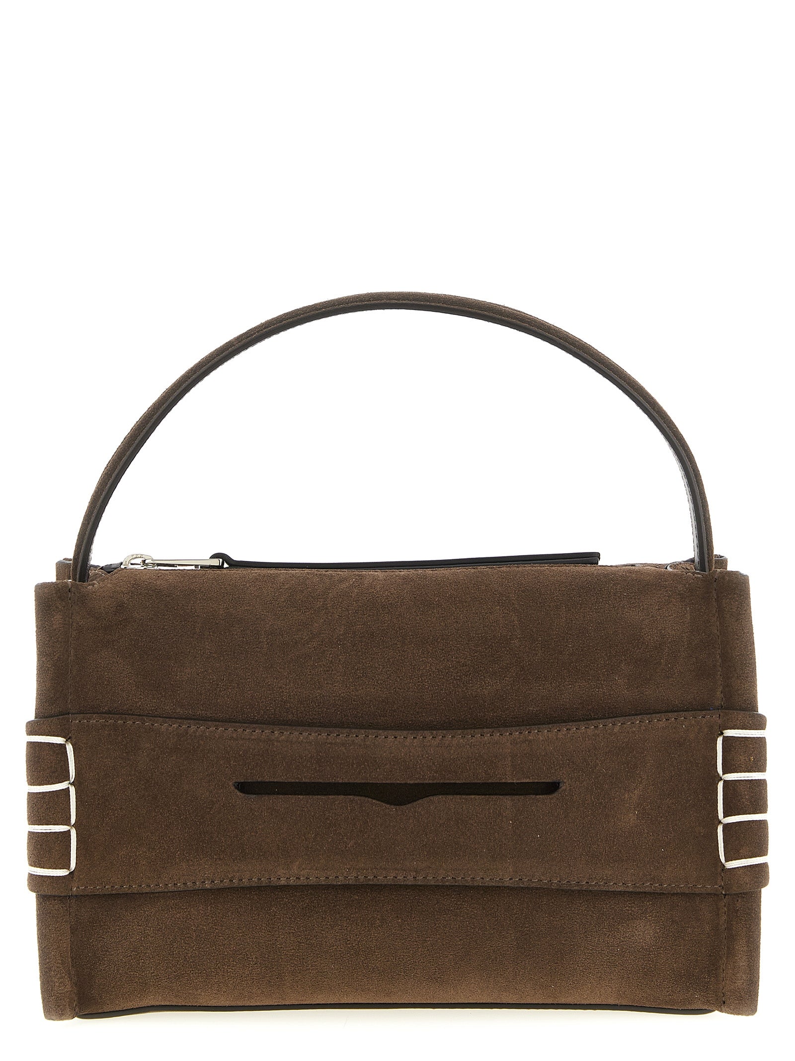 Loafer small handbag Brown Calfskin Leather (bos Taurus) Hand Bags