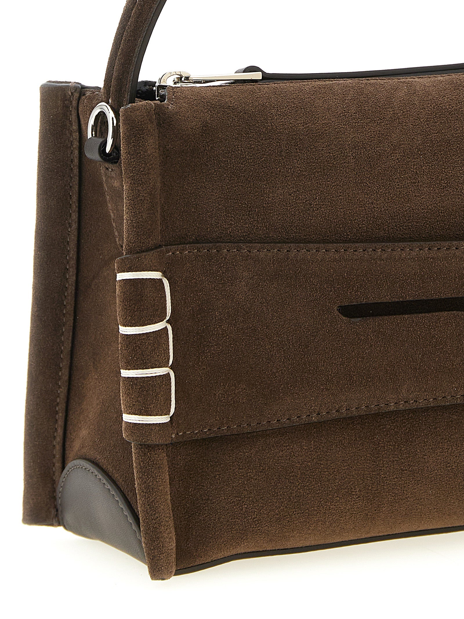 Loafer small handbag Brown Calfskin Leather (bos Taurus) Hand Bags