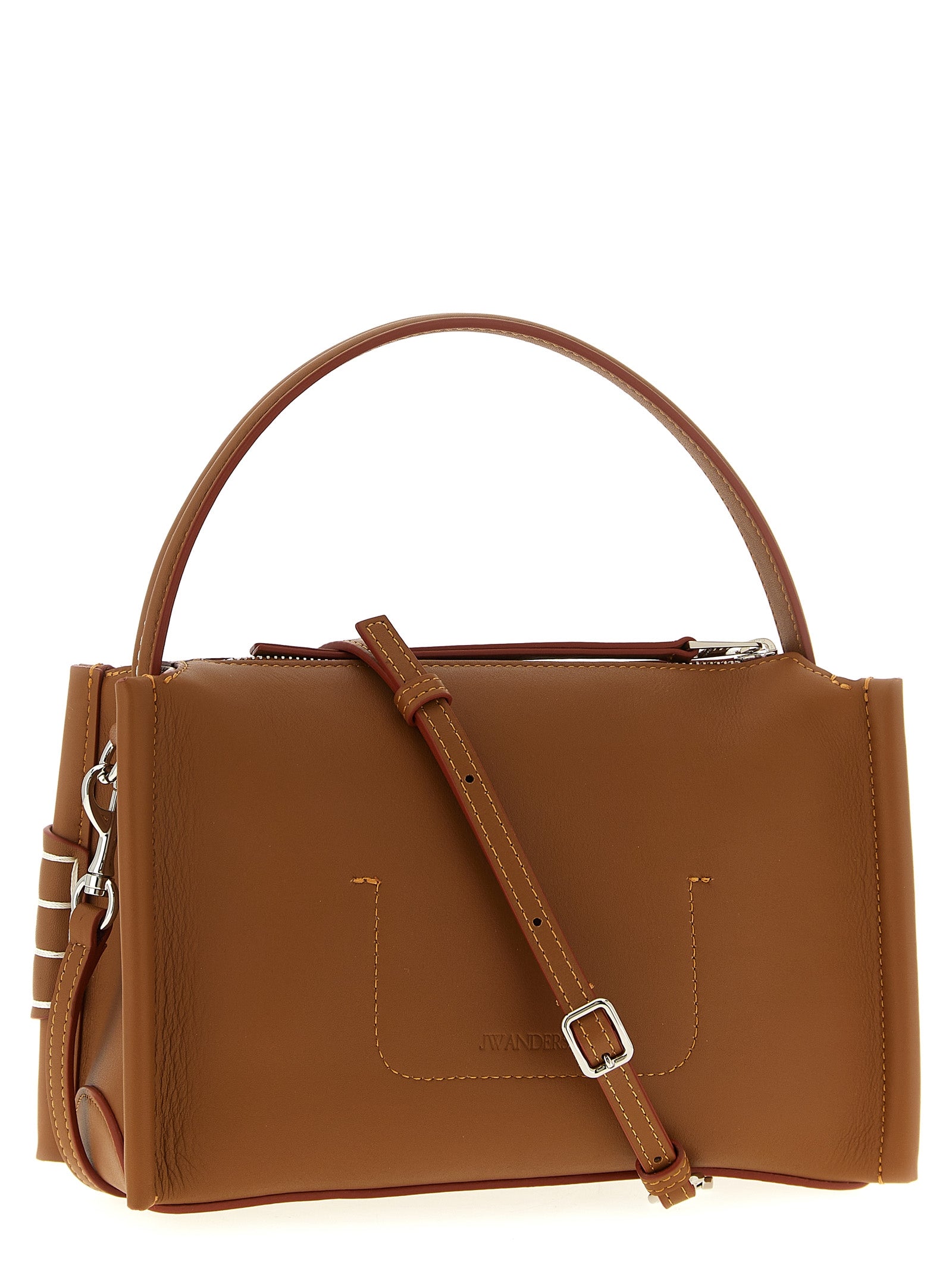 Loafer small bag Brown Calfskin Leather (bos Taurus) Crossbody