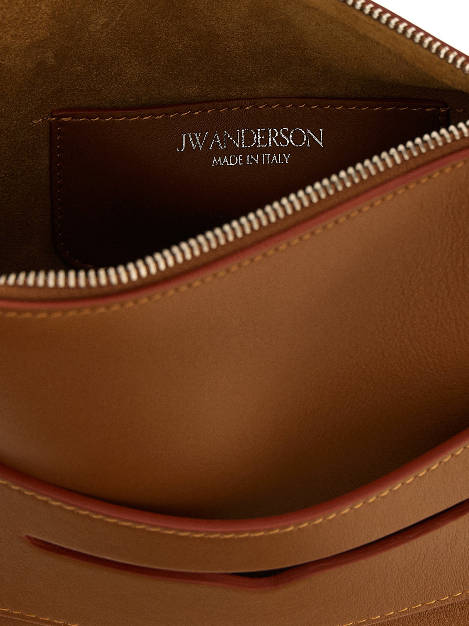 Loafer small bag Brown Calfskin Leather (bos Taurus) Crossbody