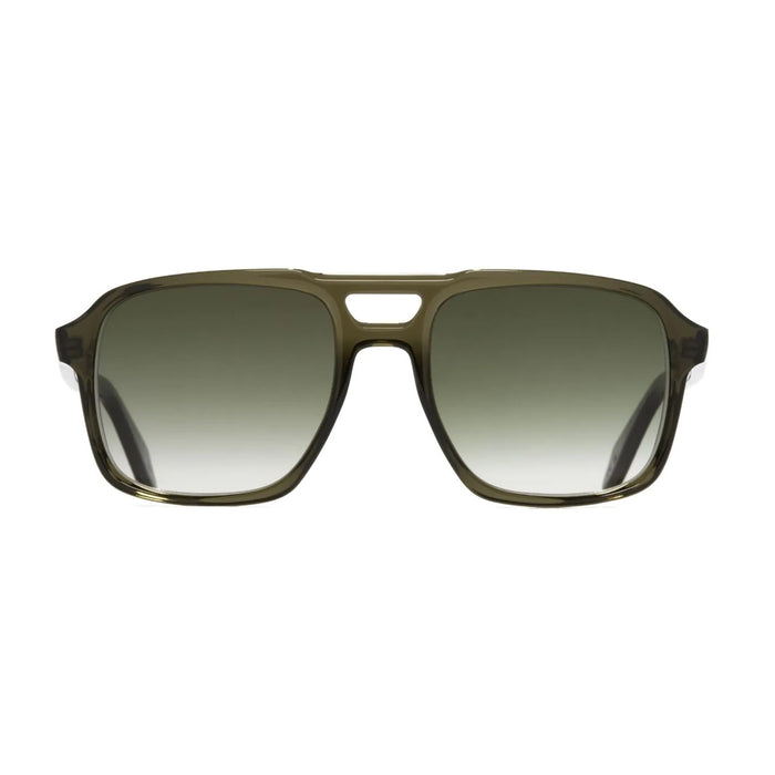 Cutler And Gross 1394 09 Verde Celluloid Occhiali Sole