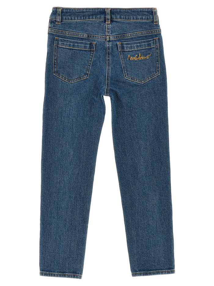 Button detail jeans Blue Cotton