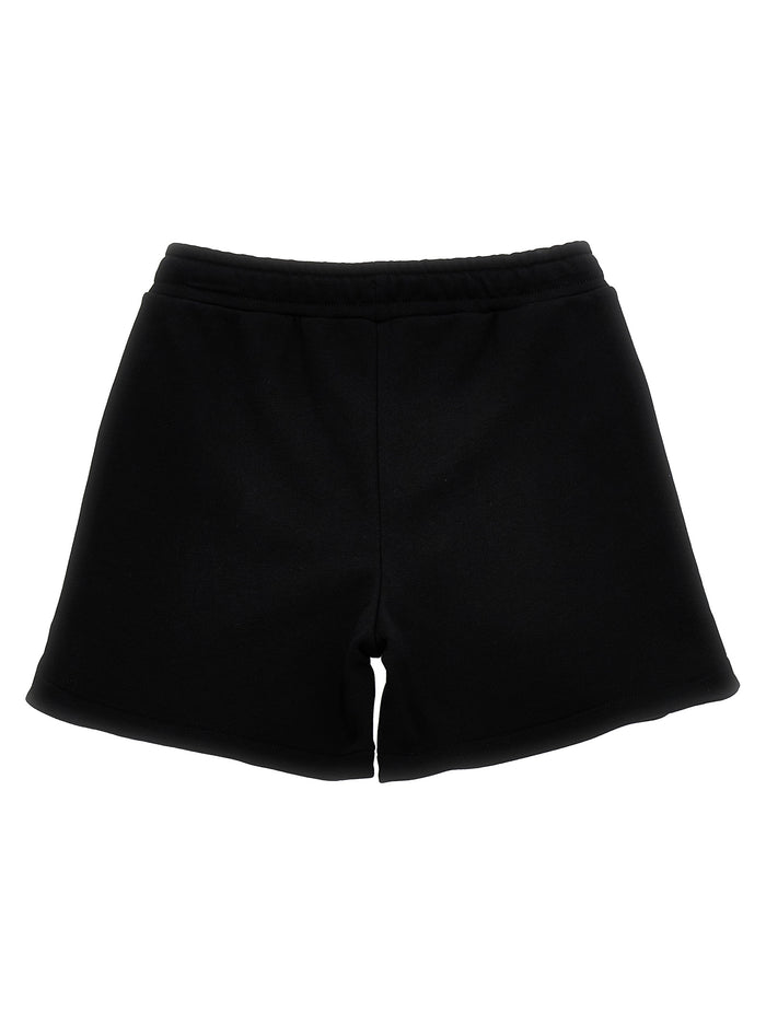 Teddy shorts Black Cotton Bermuda