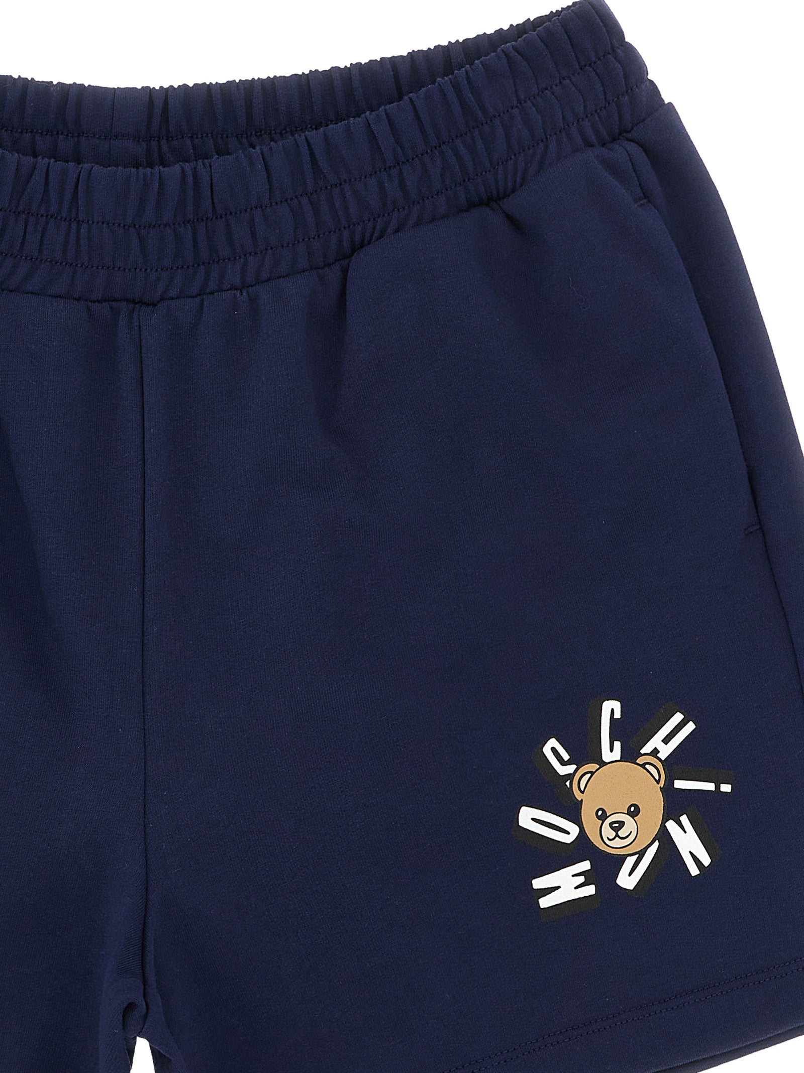 Moschino Teddy Bear bermuda shorts Blue Cotton Bermuda