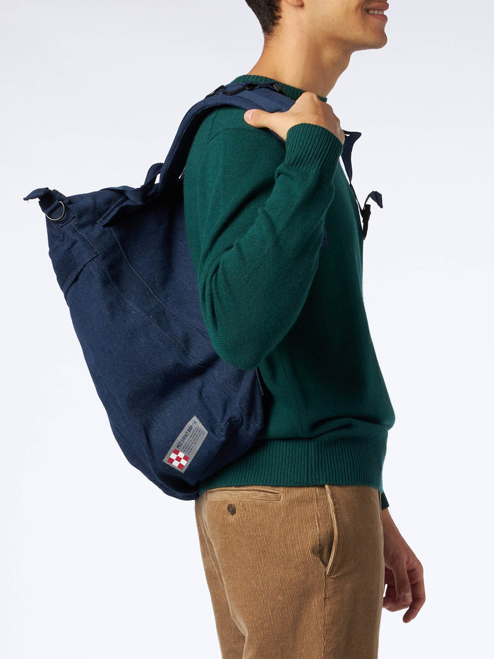Denim Canvas Backpack Helmut