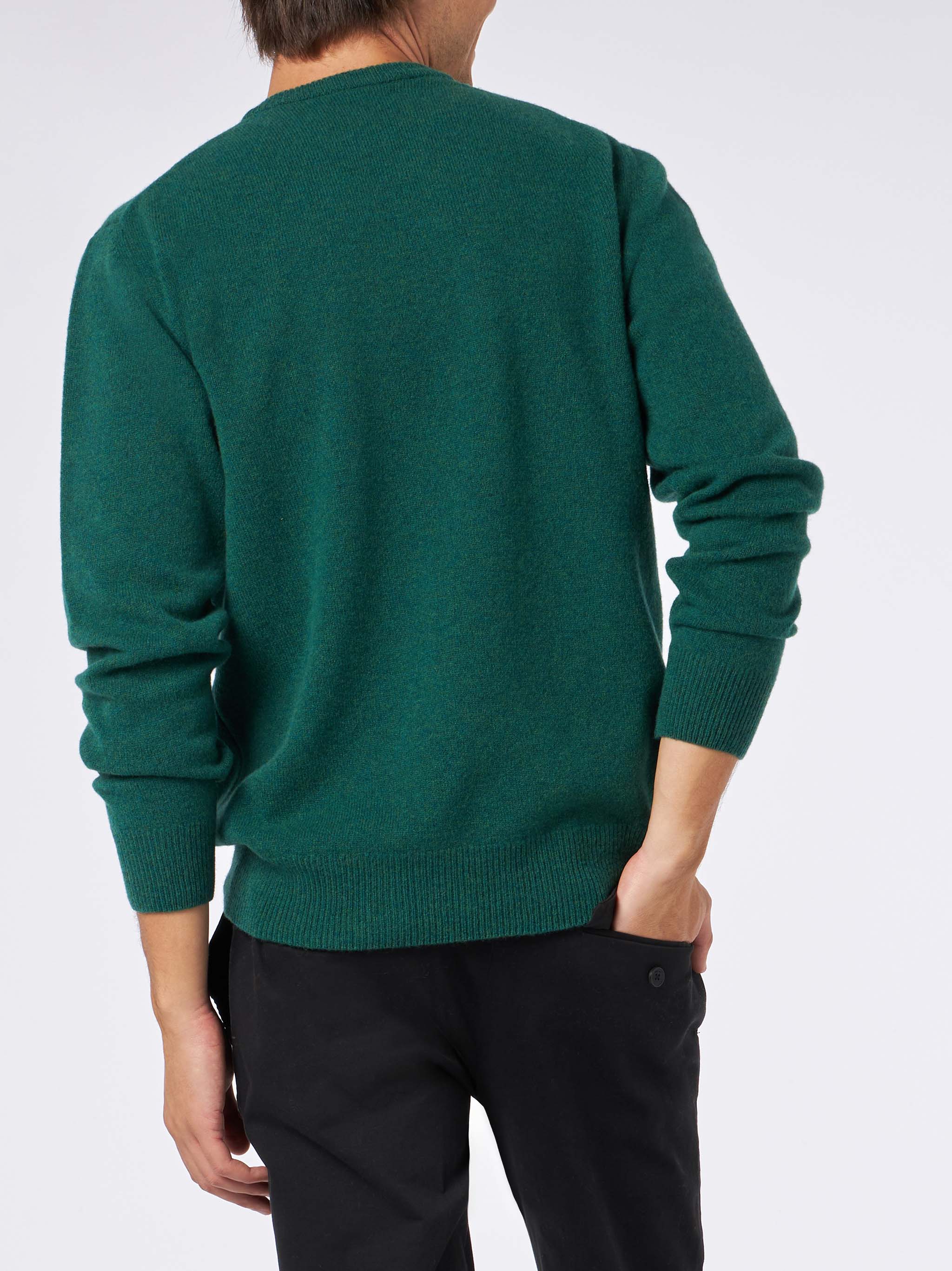 Green Sweater Regent Lambswool