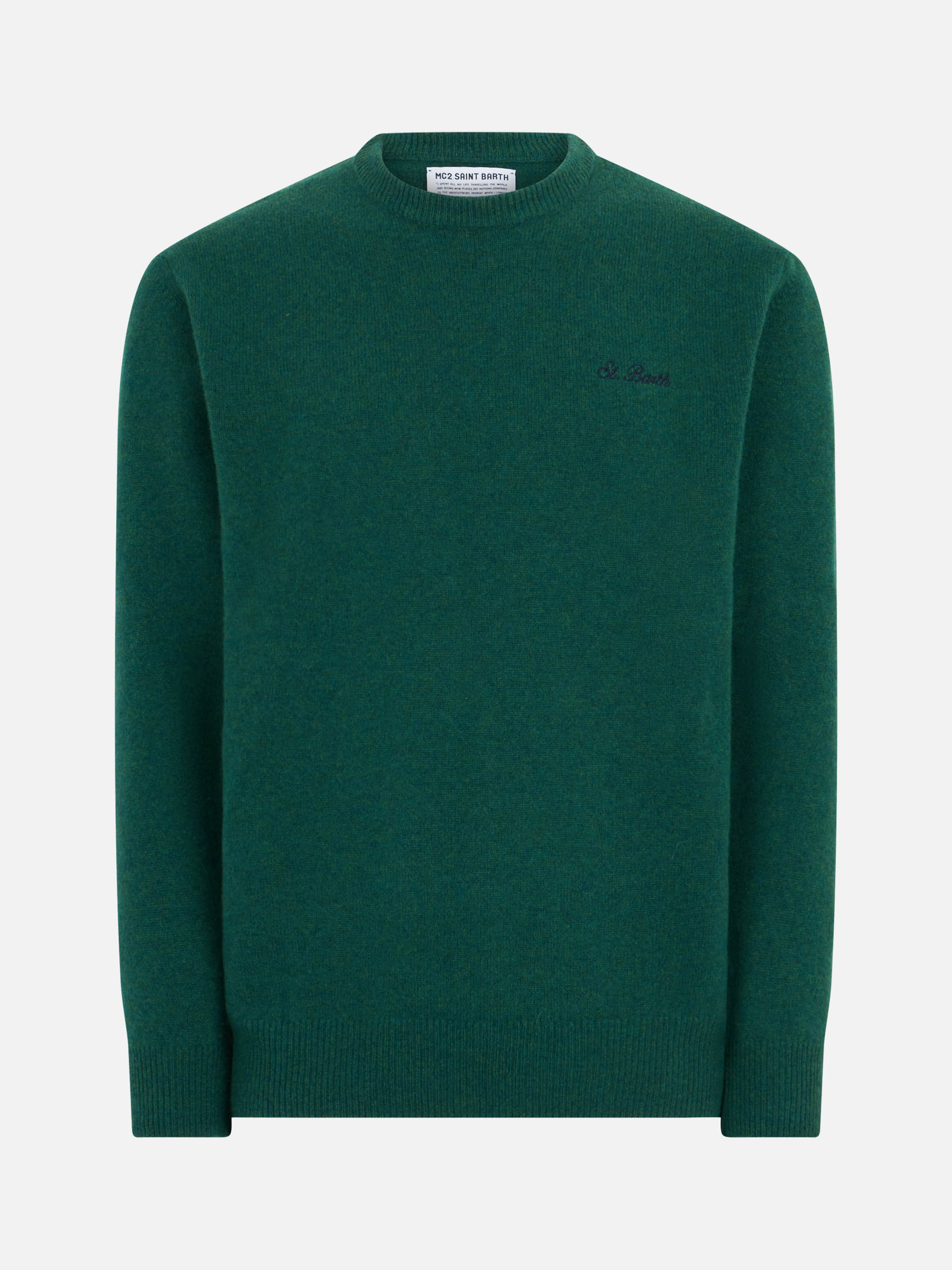 Green Sweater Regent Lambswool