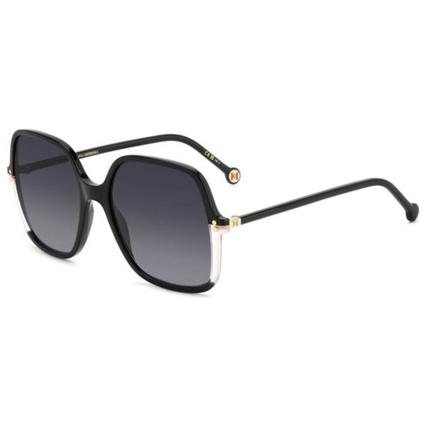 Preloved - Carolina Herrera Womens 56 Mm Black Sunglasses Her0244-S-3h2-56 One Color
