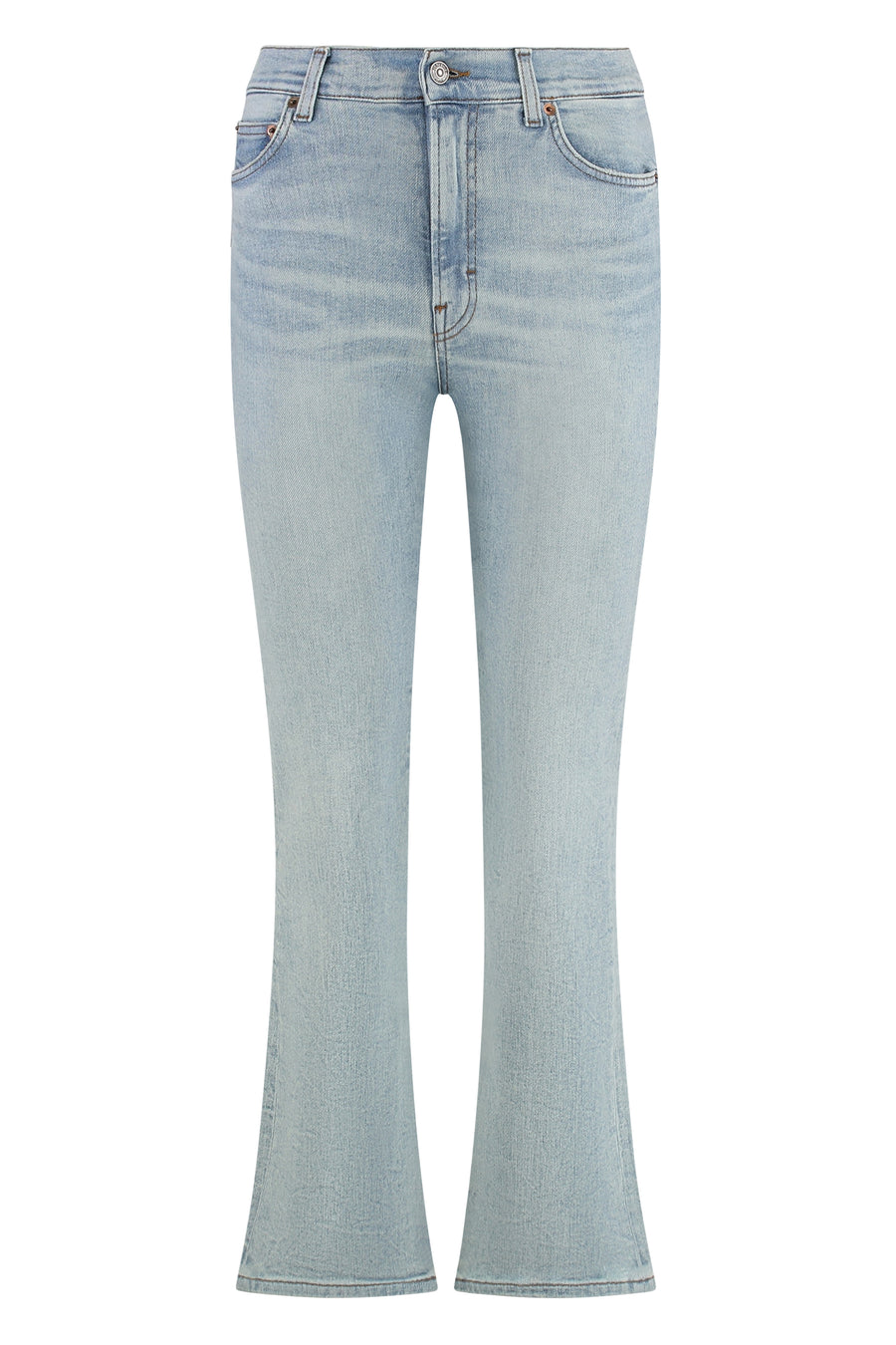 Formentera 5-Pocket Flared Jeans Denim Cotton