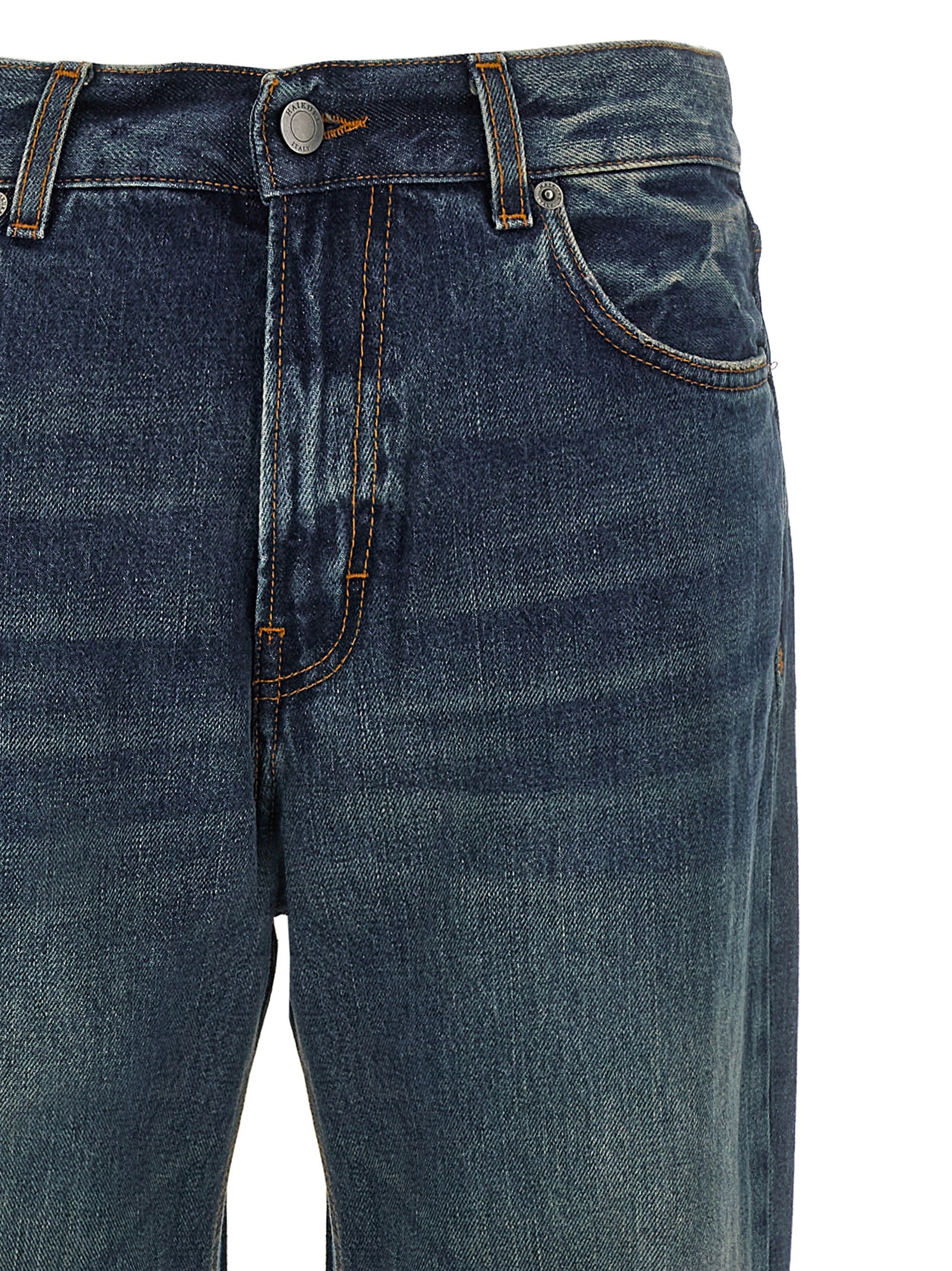 Korea Intense Blue Jeans Cotton