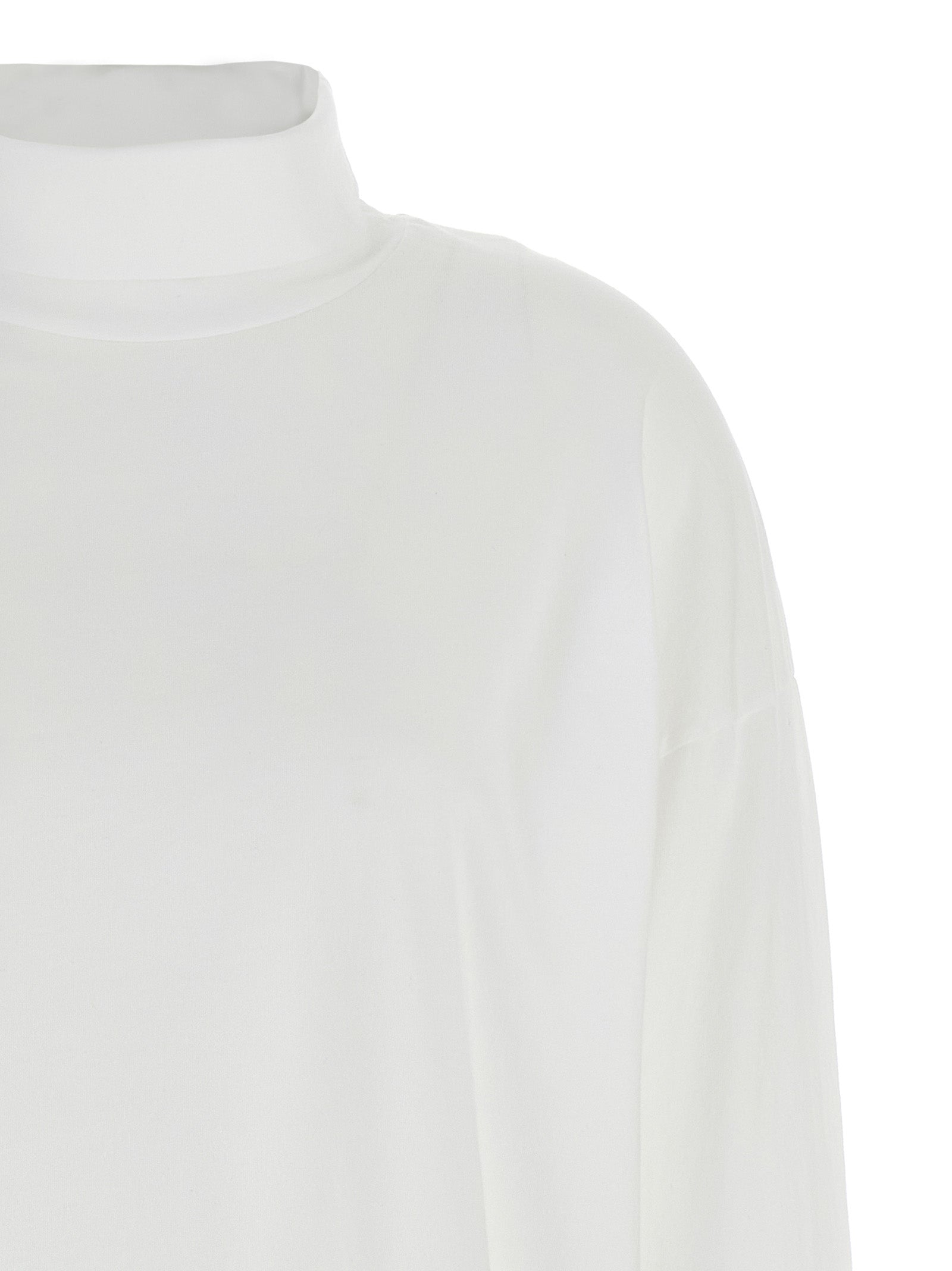 Ivy T-shirt White Cotton Sweater, Cardigans