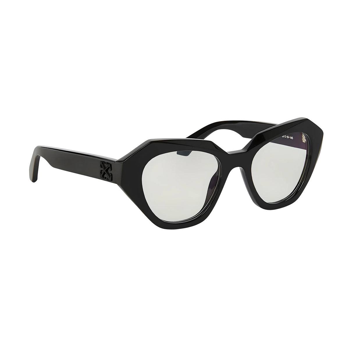 Off White OERJ074 STYLE 74 1000 Black Nero Acetate Occhiali Vista