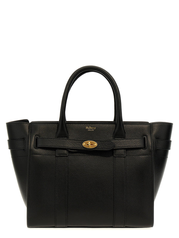 Mulberry Bayswater Top Handle Bag — Black